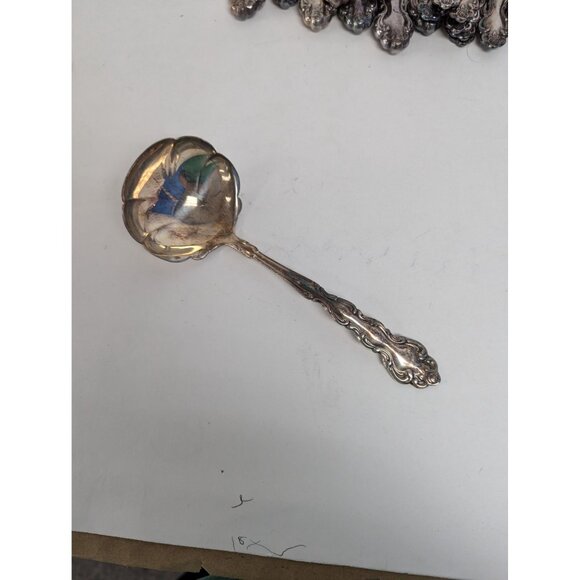 Vintage Oneida Beethoven Silverplate Flatware Ladle Serving 8" - Picture 1 of 7